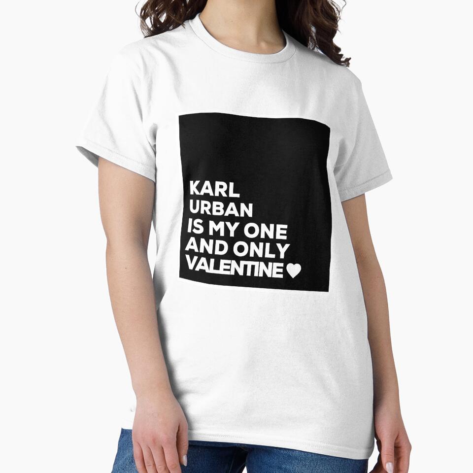 Karl Urban Is My One And Only Valentine by - Adult & Kids T-Shirts, Sweatshirts & Hoodies apparel design preview 2