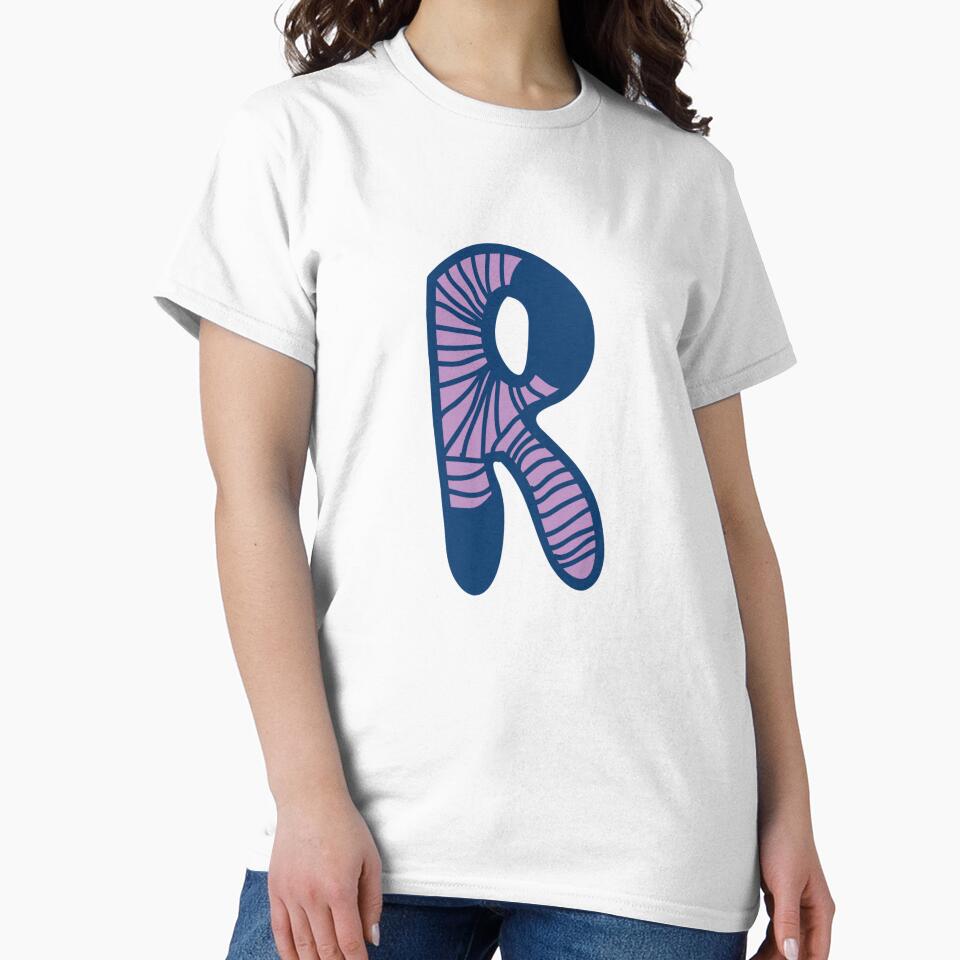 Initial Monogram R by Rajeev Singh - Adult & Kids T-Shirts, Sweatshirts & Hoodies apparel design preview 2