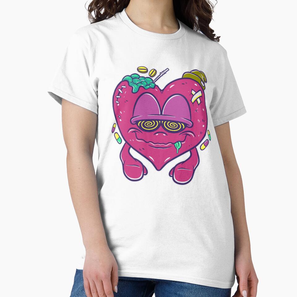 Drunken love cartoon by behold27 - Adult & Kids T-Shirts, Sweatshirts & Hoodies apparel design preview 2