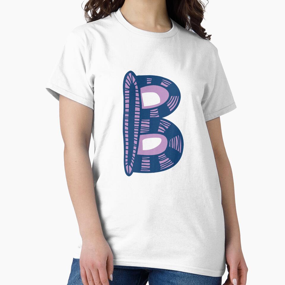 Initial Monogram B by Rajeev Singh - Adult & Kids T-Shirts, Sweatshirts & Hoodies apparel design preview 2
