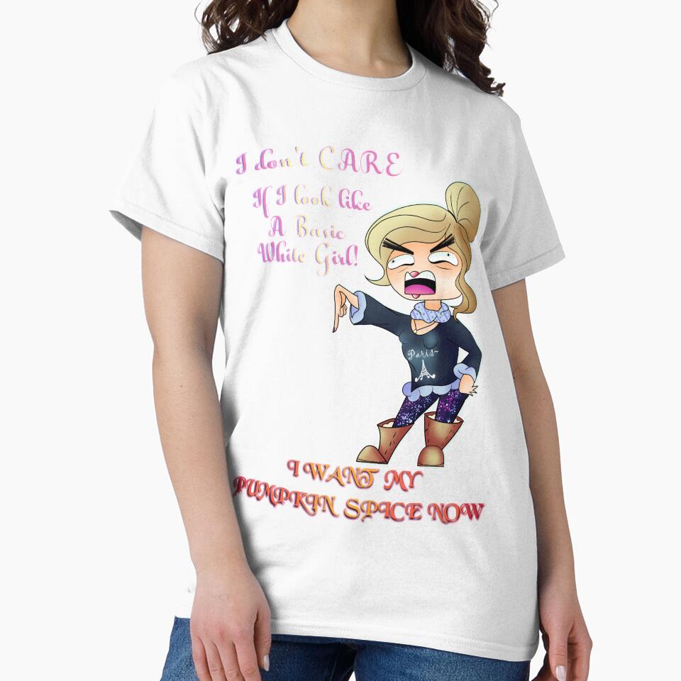 Basic White Girl Problems by Animechristy - Adult & Kids T-Shirts, Sweatshirts & Hoodies apparel design preview 2