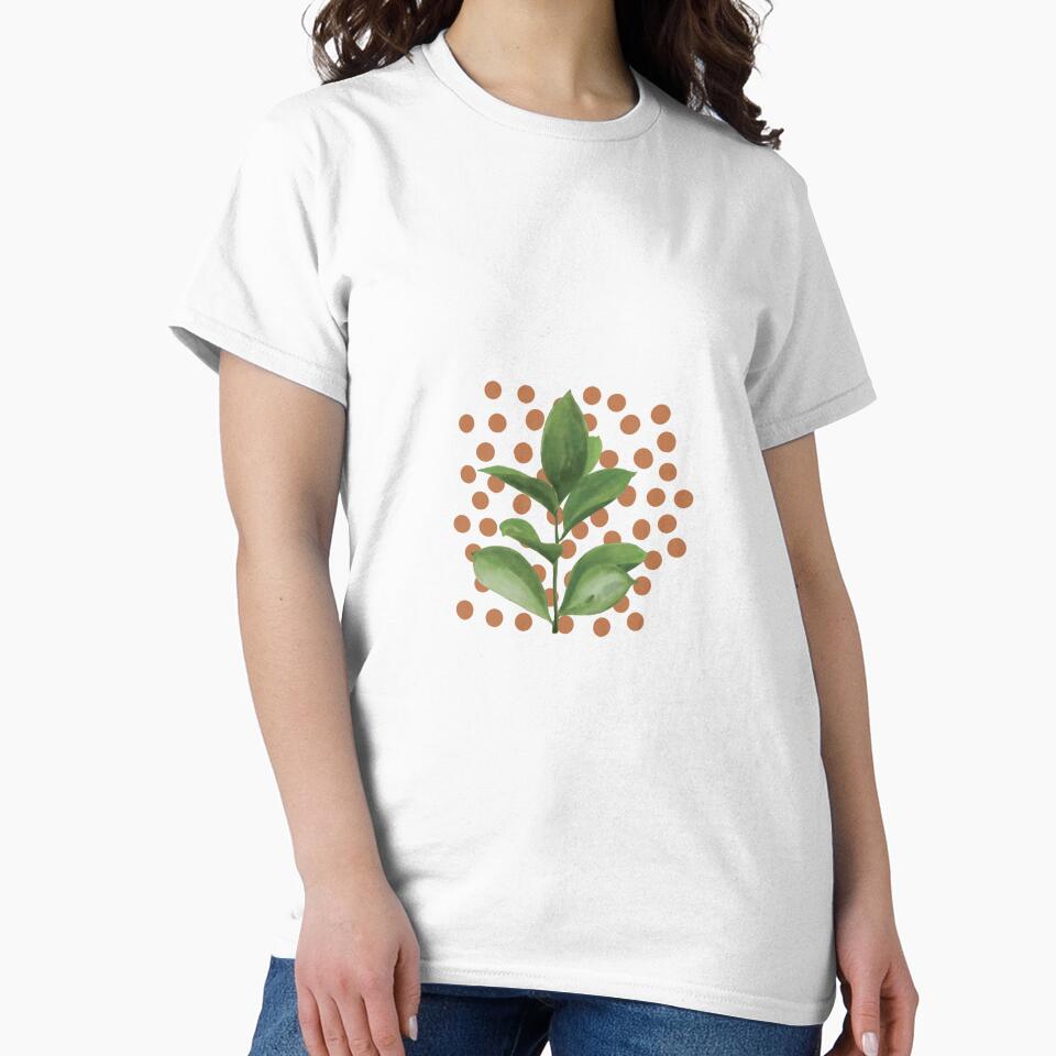 Tiny leaves by HuyenLe92 - Adult & Kids T-Shirts, Sweatshirts & Hoodies apparel design preview 2