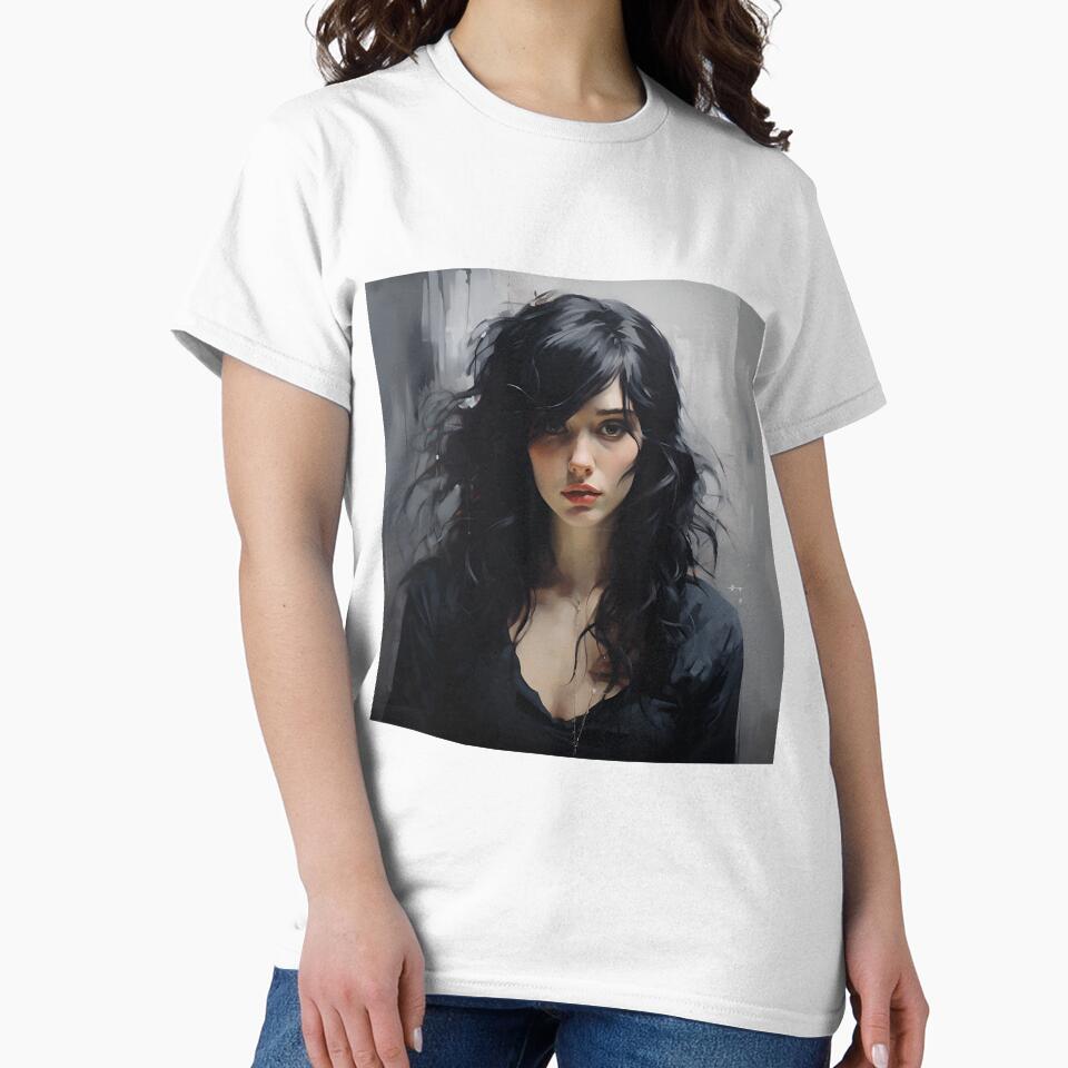 Portrait Paintings by 良心創作 - Adult & Kids T-Shirts, Sweatshirts & Hoodies apparel design preview 2
