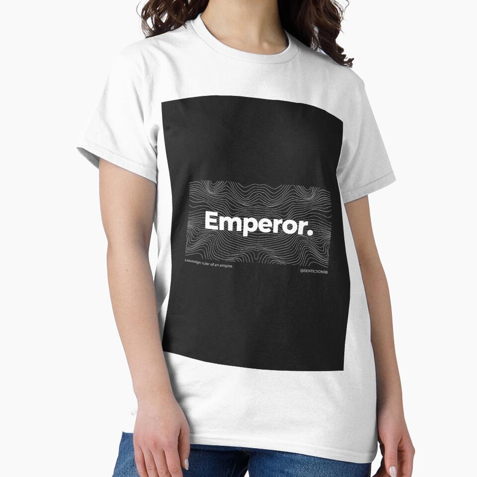 Emperor Tech-Wear Aesthetic by Sentics - Adult & Kids T-Shirts, Sweatshirts & Hoodies apparel design preview 2