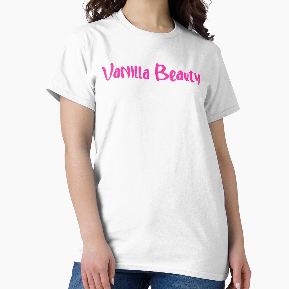 Vanilla Beauty- because white girls are cute also by - Adult & Kids T-Shirts, Sweatshirts & Hoodies apparel design preview 2