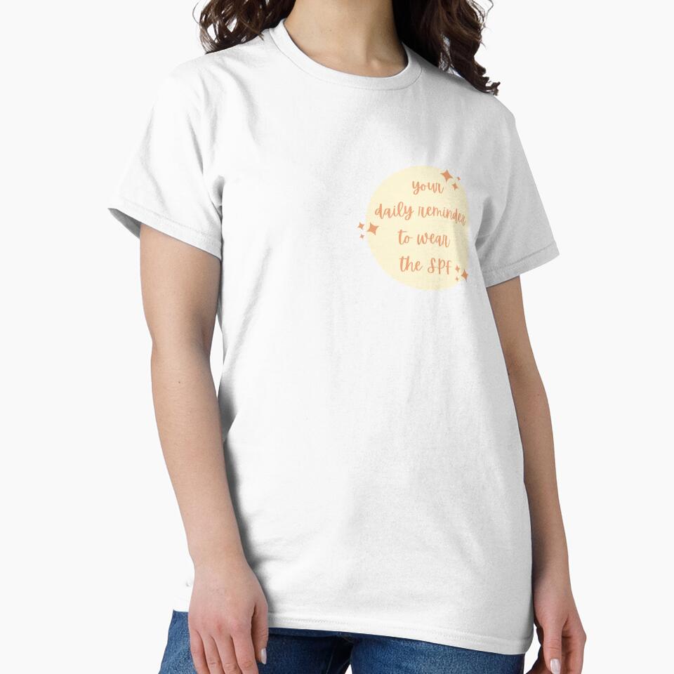 Wear The SPF Reminder by aprinlydesign - Adult & Kids T-Shirts, Sweatshirts & Hoodies apparel design preview 2