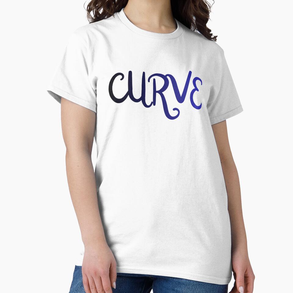 Curve by MeenRa - Adult & Kids T-Shirts, Sweatshirts & Hoodies apparel design preview 2