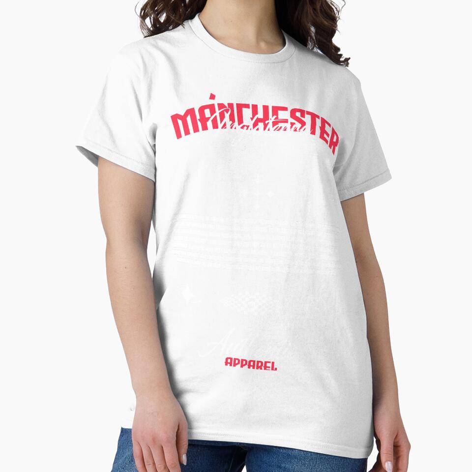 Manchester England Streetwear by NF Designs Studio - Adult & Kids T-Shirts, Sweatshirts & Hoodies apparel design preview 2