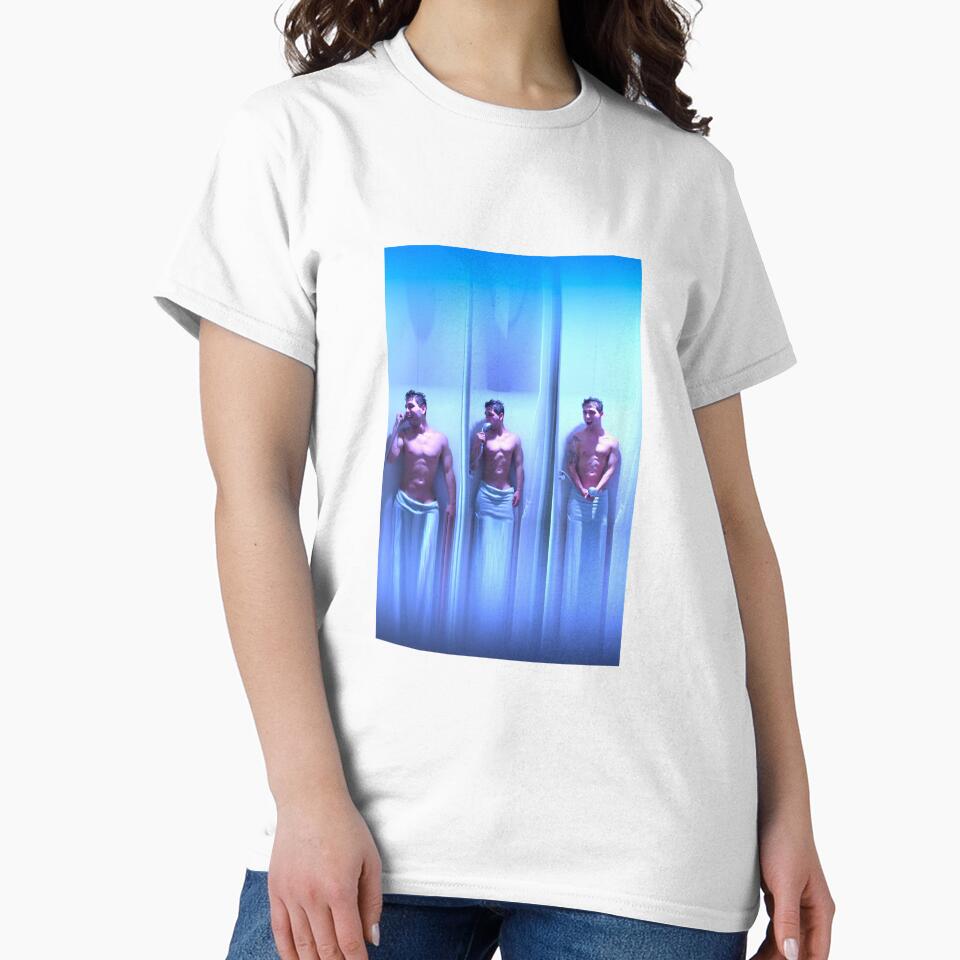 Athletic guy in the shower by Bruno Beach - Adult & Kids T-Shirts, Sweatshirts & Hoodies apparel design preview 2
