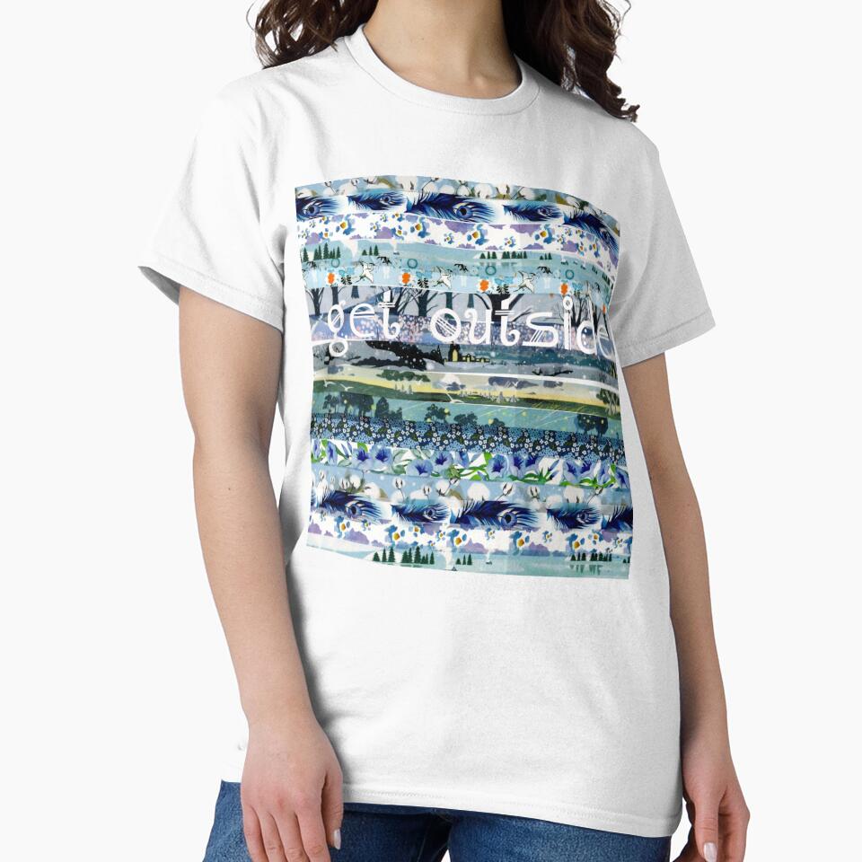 Get Outside by TabbysShop - Adult & Kids T-Shirts, Sweatshirts & Hoodies apparel design preview 2
