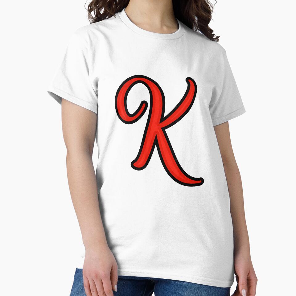 Initial Monogram K by Rajeev Singh - Adult & Kids T-Shirts, Sweatshirts & Hoodies apparel design preview 2