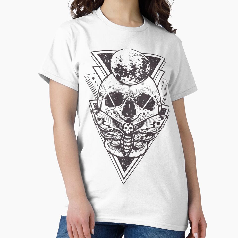 Skull Adults by Ryuk_Ironside13 - Adult & Kids T-Shirts, Sweatshirts & Hoodies apparel design preview 2