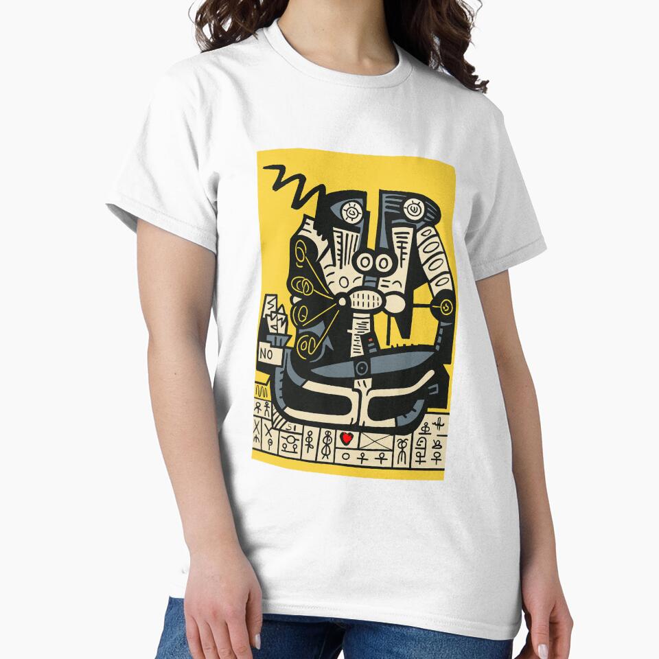 Little Romeo Neo-Expressionist Street Art by Lifer - Adult & Kids T-Shirts, Sweatshirts & Hoodies apparel design preview 2