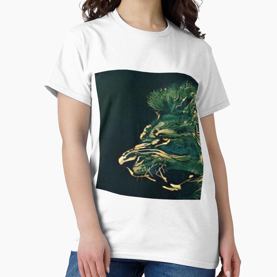 King Of The Jungle Design by Sameer Shrivastava - Adult & Kids T-Shirts, Sweatshirts & Hoodies apparel design preview 2