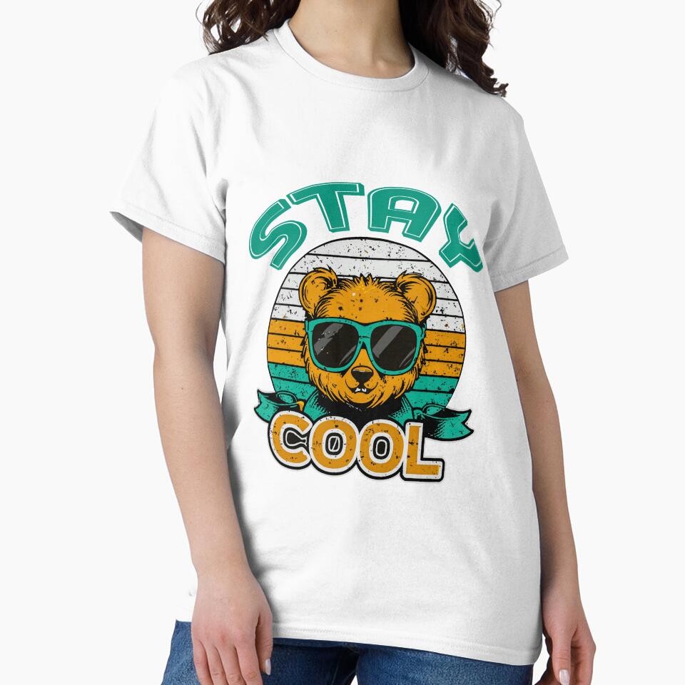 STAY COOL by FEBRICAST - Adult & Kids T-Shirts, Sweatshirts & Hoodies apparel design preview 2