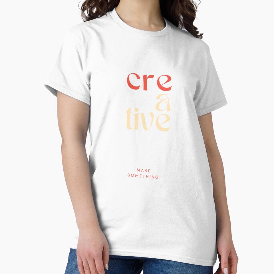 CREATIVE: Make Something TAN by GlobalCurator - Adult & Kids T-Shirts, Sweatshirts & Hoodies apparel design preview 2