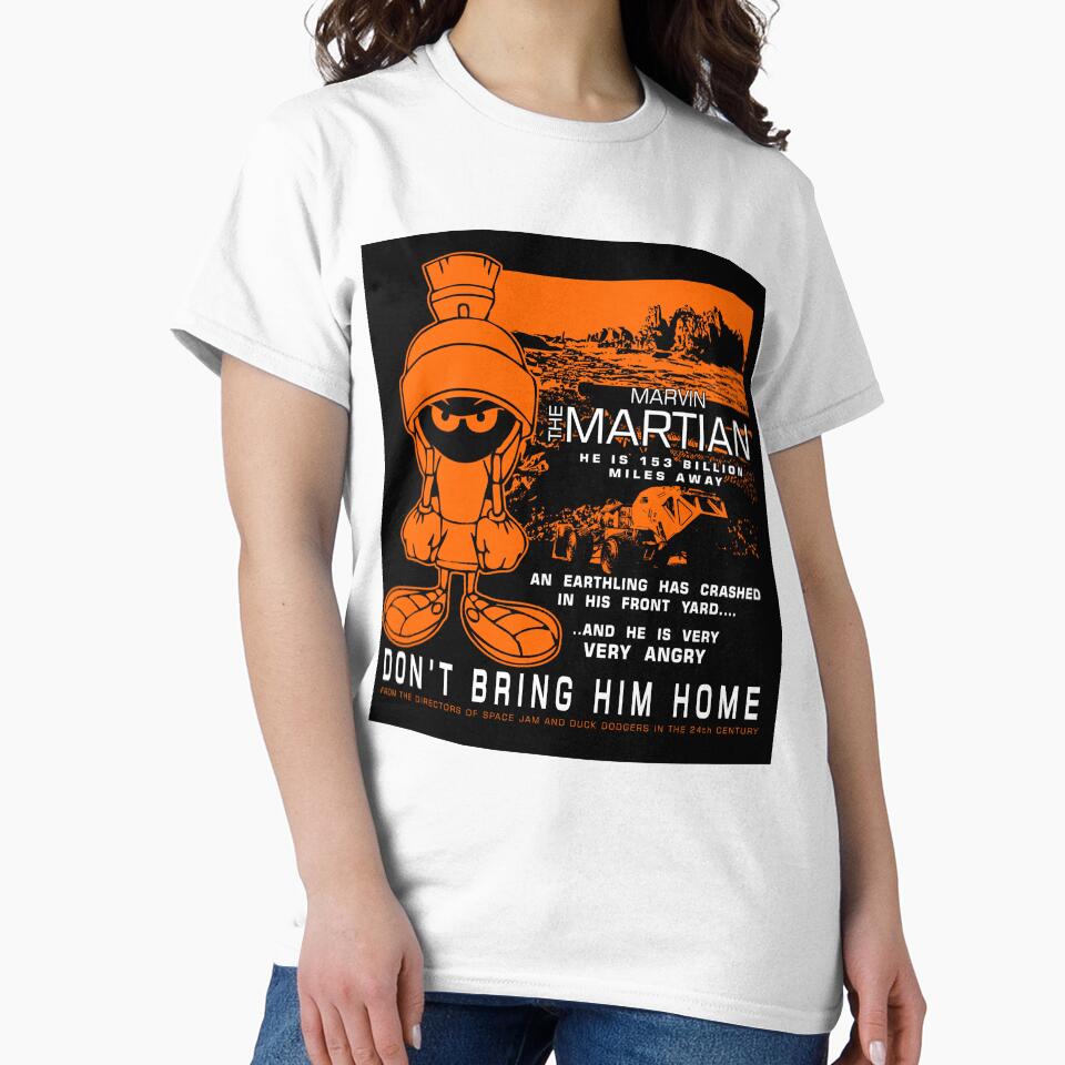 MM Martian by BeardedFish13 - Adult & Kids T-Shirts, Sweatshirts & Hoodies apparel design preview 2
