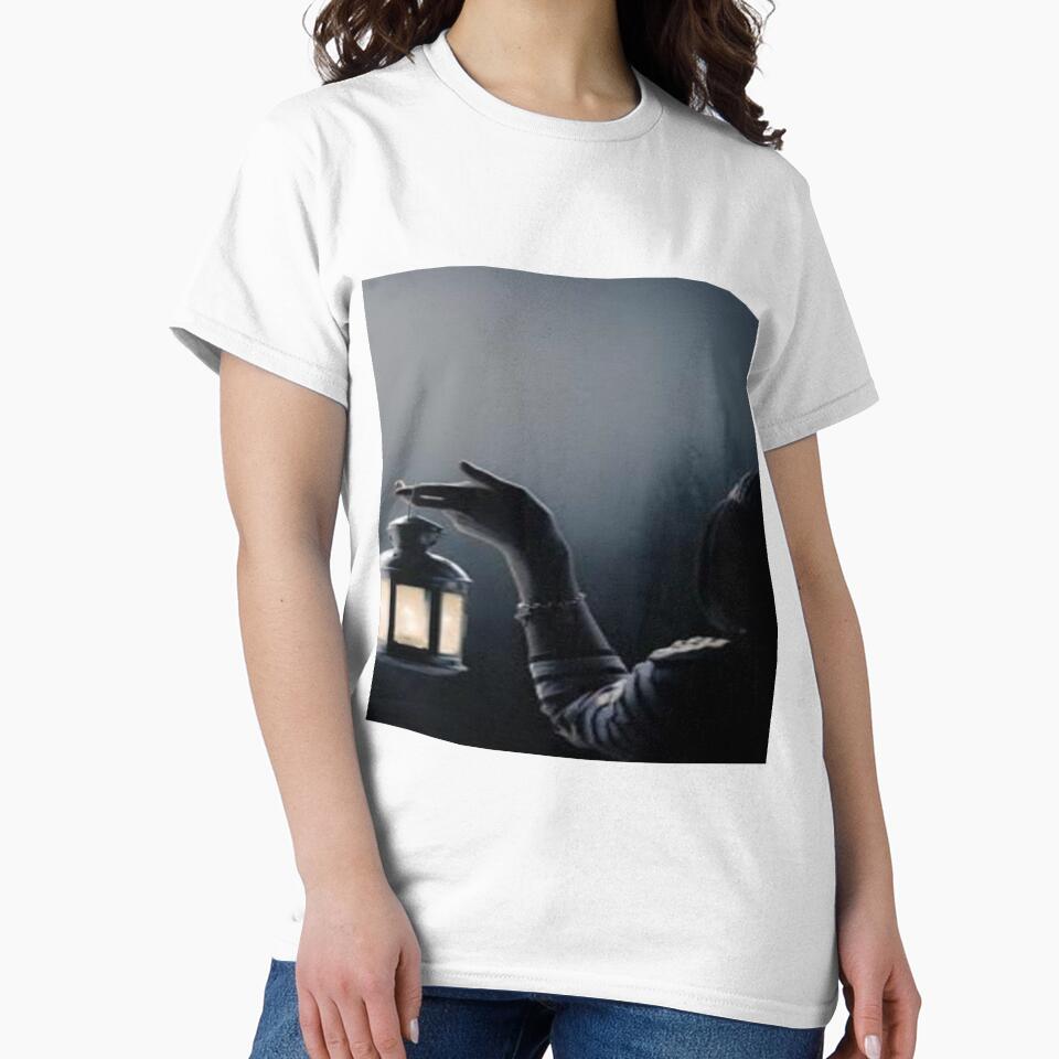 Lamp In Your Hand The Dark Night Design by Sameer - Adult & Kids T-Shirts, Sweatshirts & Hoodies apparel design preview 2