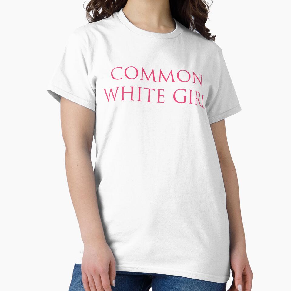 Common White Girl Basic, Victoria's Secret Parody by - Adult & Kids T-Shirts, Sweatshirts & Hoodies apparel design preview 2