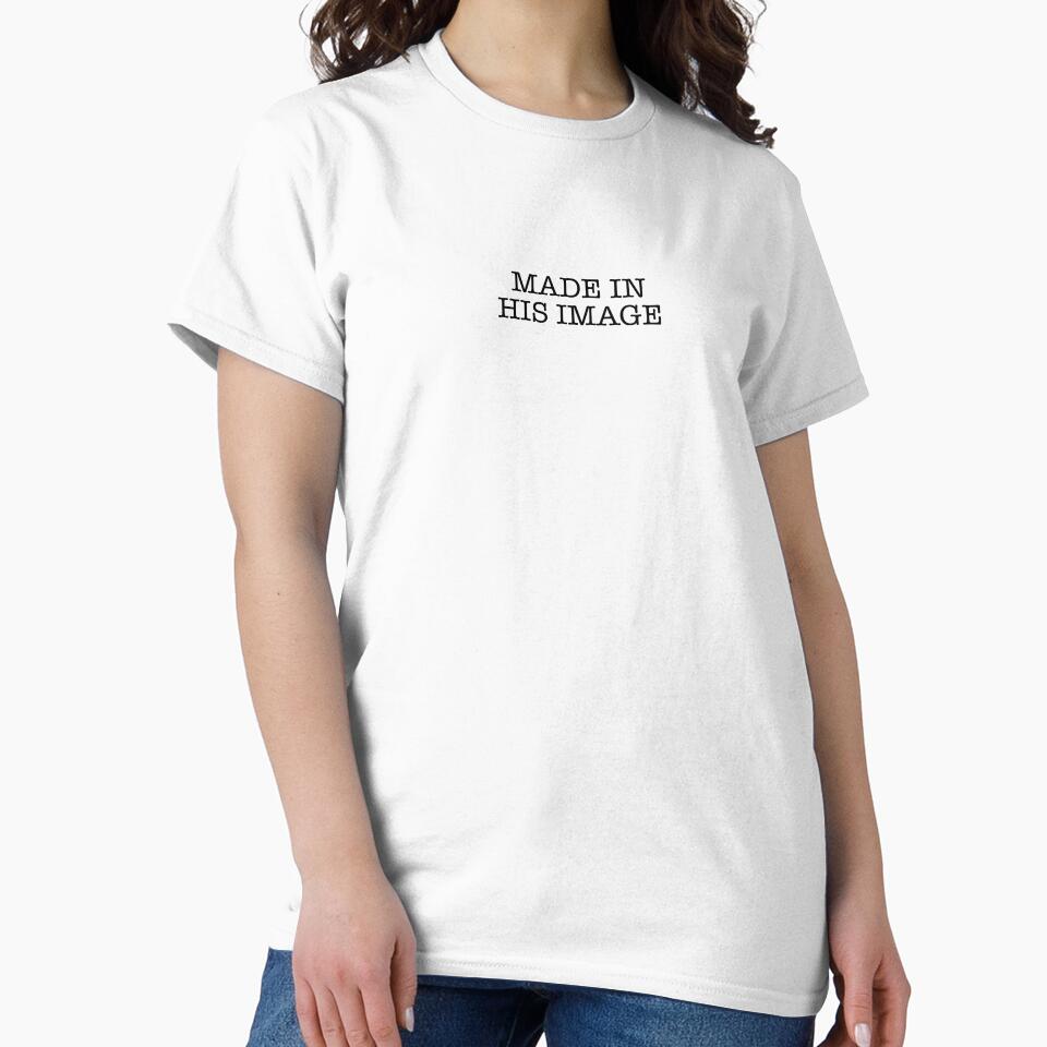 Made In His Image by Katie Creative Designs - Adult & Kids T-Shirts, Sweatshirts & Hoodies apparel design preview 2