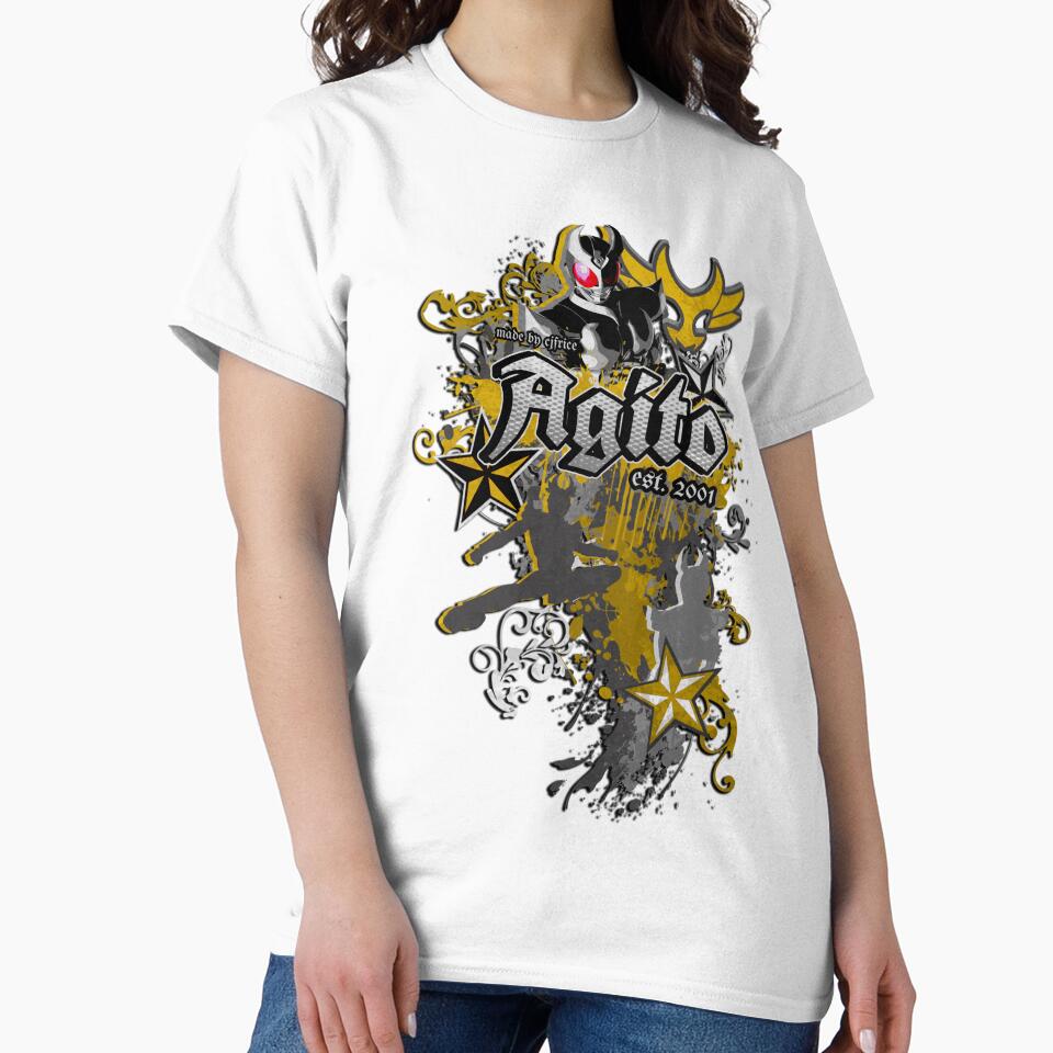 Kamen Rider Agito "Street Style" Design by CJFrice - Adult & Kids T-Shirts, Sweatshirts & Hoodies apparel design preview 2