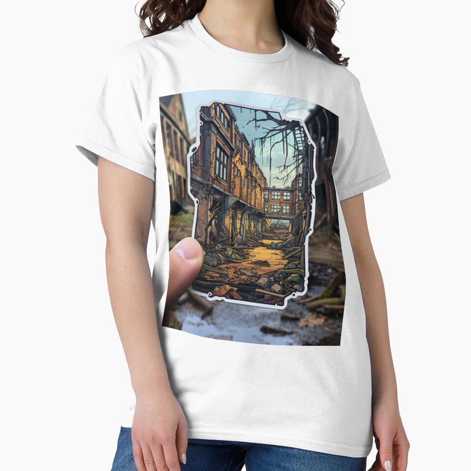 Urban Explorer Adventure by Mateusz Majcherek - Adult & Kids T-Shirts, Sweatshirts & Hoodies apparel design preview 2