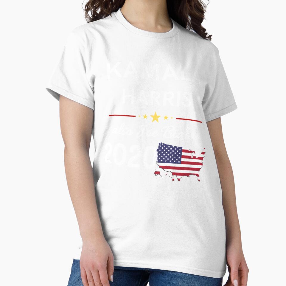 Kamala Harris also Joe Biden 2020 by Sarocha - Adult & Kids T-Shirts, Sweatshirts & Hoodies apparel design preview 2