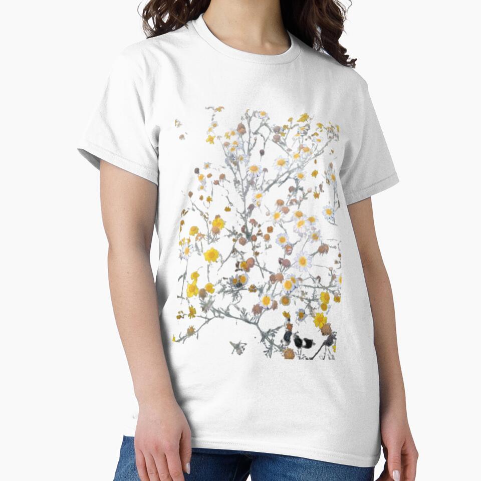 Pressed Flowers by reves2021 - Adult & Kids T-Shirts, Sweatshirts & Hoodies apparel design preview 2