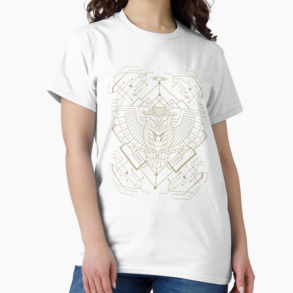 Tech Owl by artlahdesigns - Adult & Kids T-Shirts, Sweatshirts & Hoodies apparel design preview 2