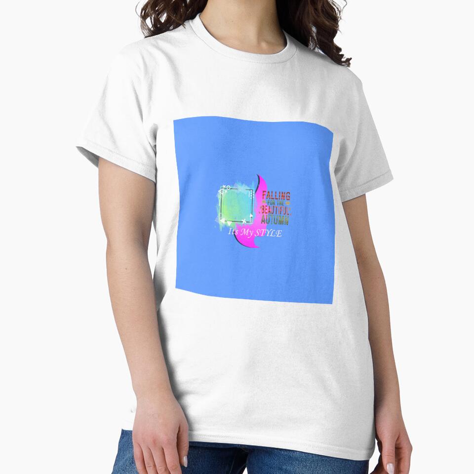 Caption design its my style by Vibs27 - Adult & Kids T-Shirts, Sweatshirts & Hoodies apparel design preview 2