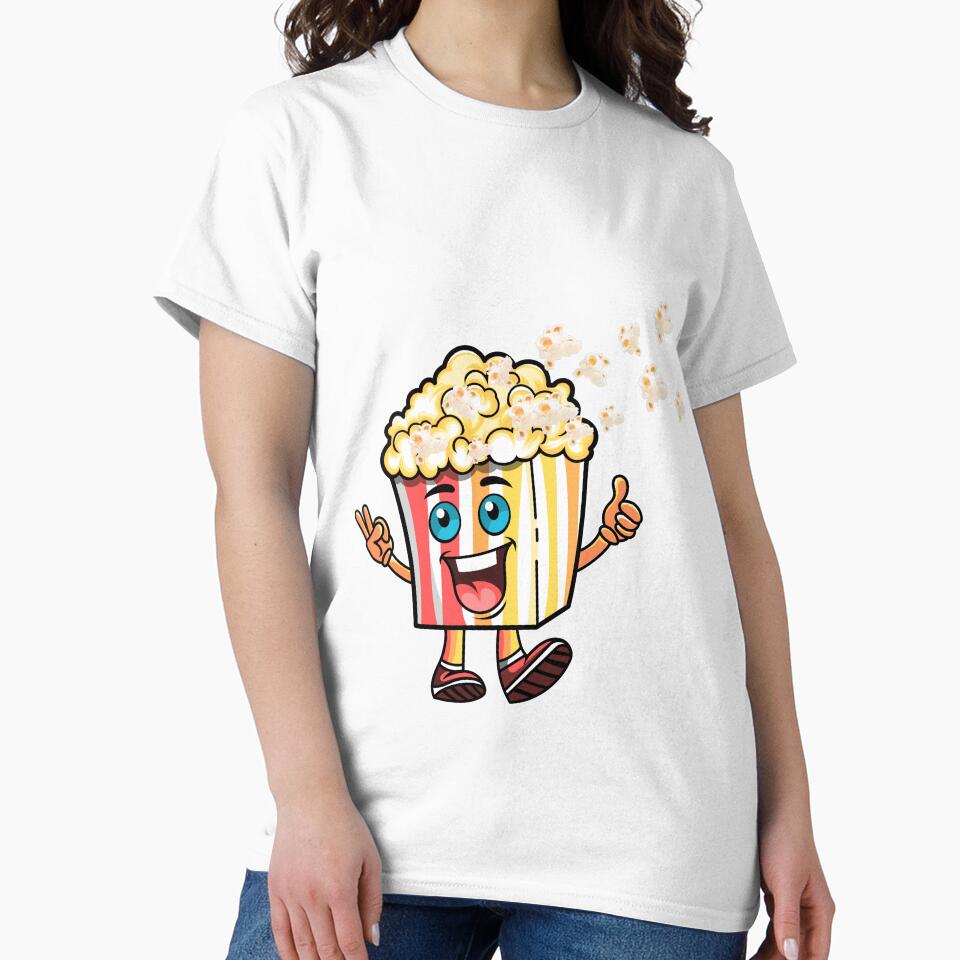 Popcorn by Sparkly-Station - Adult & Kids T-Shirts, Sweatshirts & Hoodies apparel design preview 2