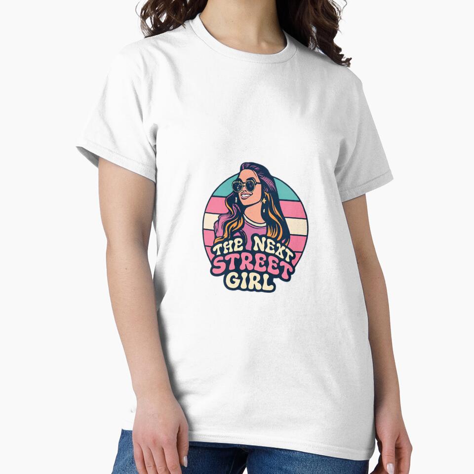 The Next Street Girl by MillenniumDrip - Adult & Kids T-Shirts, Sweatshirts & Hoodies apparel design preview 2