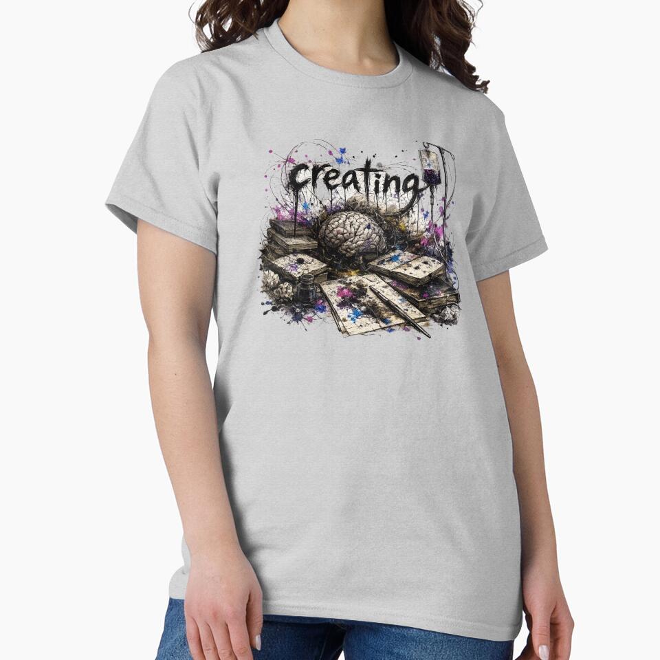 CREATING Beautiful Chaos of a Creative Mind by YoSum - Adult & Kids T-Shirts, Sweatshirts & Hoodies apparel design preview 2
