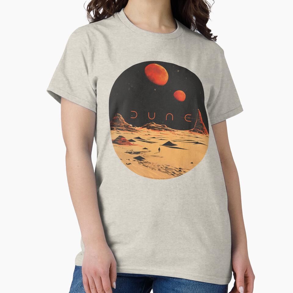 Arrakis at Night by Leevie - Adult & Kids T-Shirts, Sweatshirts & Hoodies apparel design preview 2
