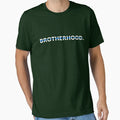 Brotherhood Thin Blue Line Police T-Shirt - Custom Art Print for Adults - T-Shirt, Sweatshirt, Hoodie