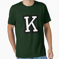 Letter K Two Color T-Shirt - Streetwear Style for Adults - T-Shirt, Sweatshirt, Hoodie