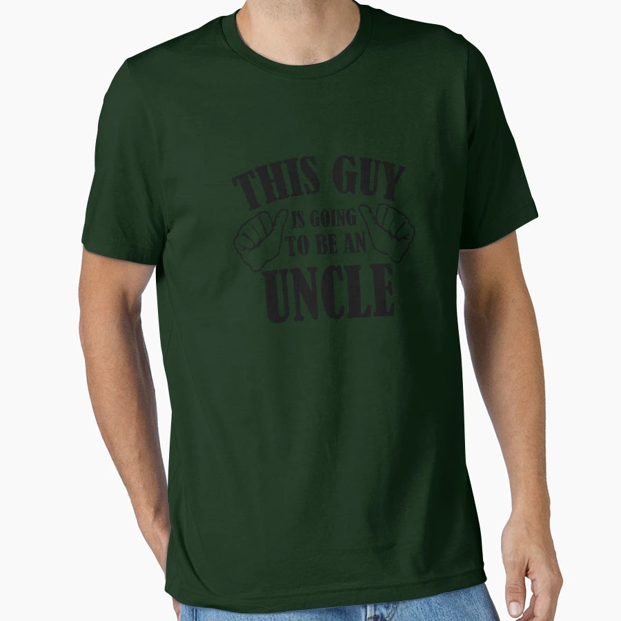 This Guy Is Going To Be Uncle T-Shirt - Aesthetic Graphic for Adults - T-Shirt, Sweatshirt, Hoodie