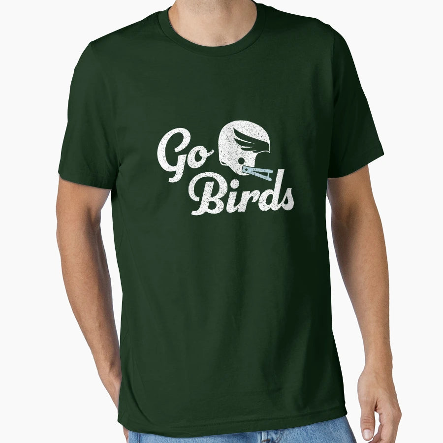 Go Birds T-Shirt - Custom Art Print for Adults - T-Shirt, Sweatshirt, Hoodie
