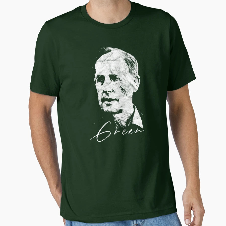 Bob Brown White Green Worn T-Shirt - Novelty Apparel for Adults - T-Shirt, Sweatshirt, Hoodie