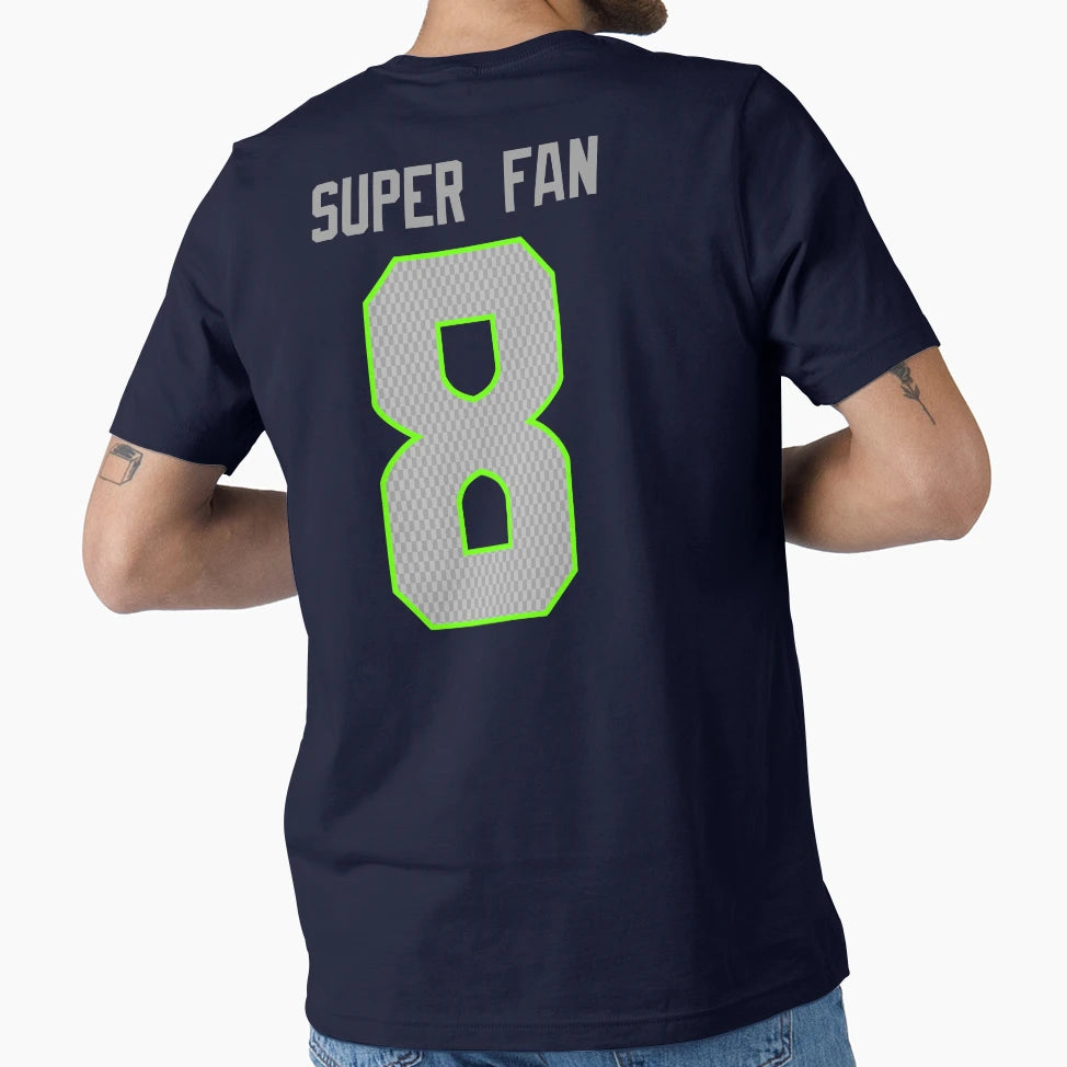 Super Fan 8 T-Shirt - Novelty Apparel for Adults - T-Shirt, Sweatshirt, Hoodie