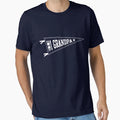 Number 1 Grandpa Pennant T-Shirt - Unique Graphic for Adults - T-Shirt, Sweatshirt, Hoodie