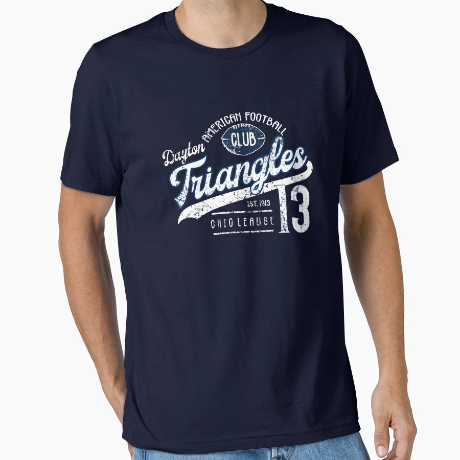 Dayton Triangles Old Time T-Shirt - Novelty Apparel Unisex - T-Shirt, Sweatshirt, Hoodie