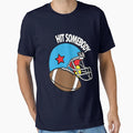 Football Helmet American Football T-Shirt - Graphic Print Men Women - T-Shirt, Sweatshirt, Hoodie