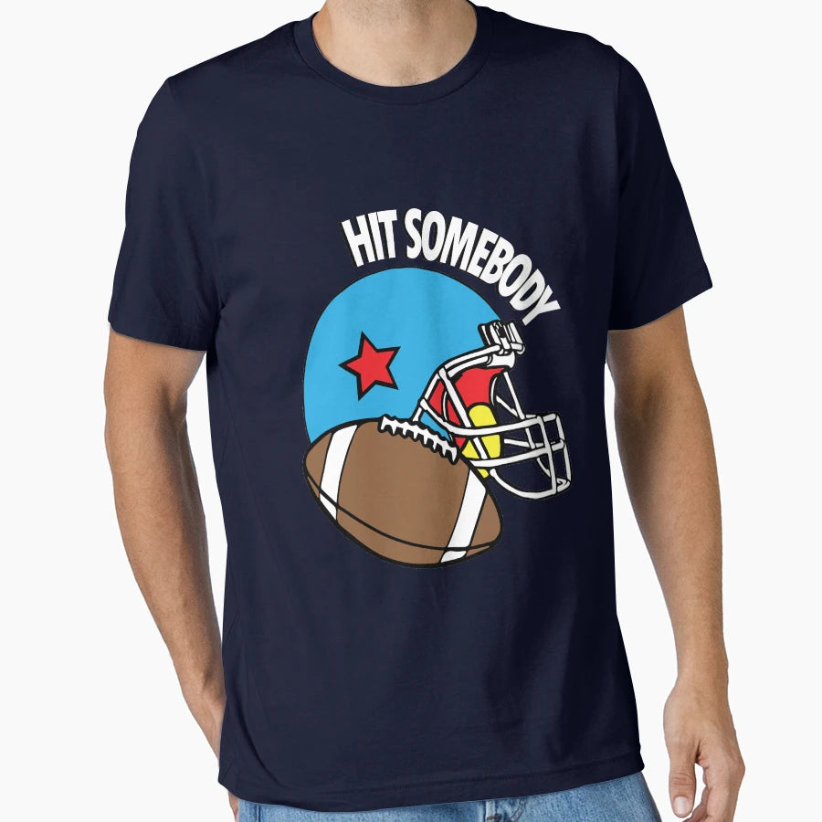 Football Helmet American Football T-Shirt - Graphic Print Men Women - T-Shirt, Sweatshirt, Hoodie