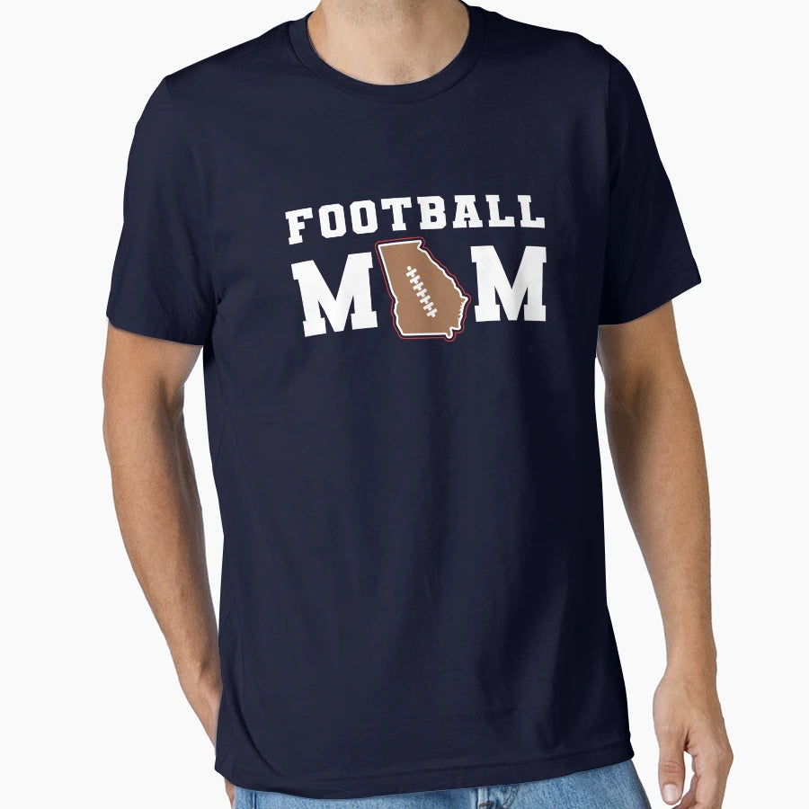 Georgia Football Mom T-Shirt - Unique Graphic Men Women - T-Shirt, Sweatshirt, Hoodie