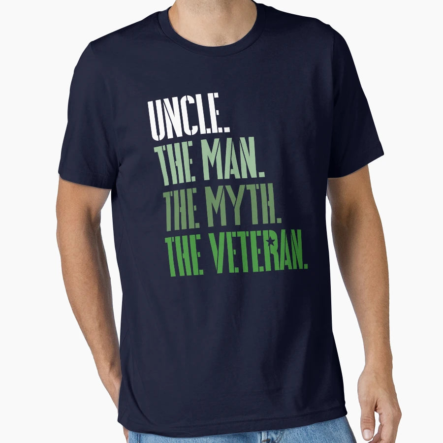 Veterans Day Uncle Myth Veteran Gear T-Shirt - Unique Graphic Men Women - T-Shirt, Sweatshirt, Hoodie