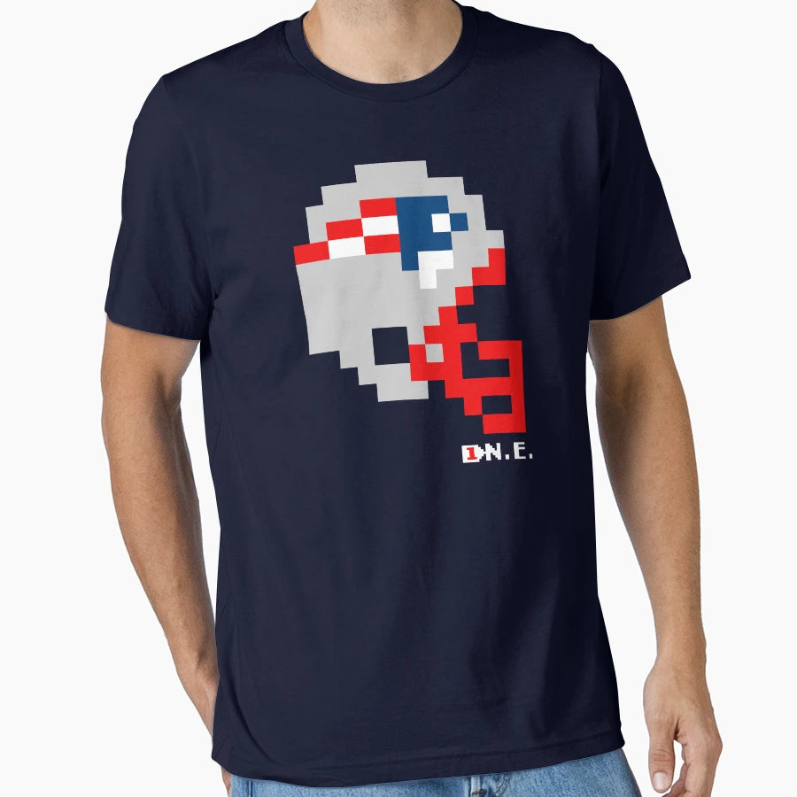 Ne Helmet Tecmo Bowl T-Shirt - Streetwear Style for Adults - T-Shirt, Sweatshirt, Hoodie