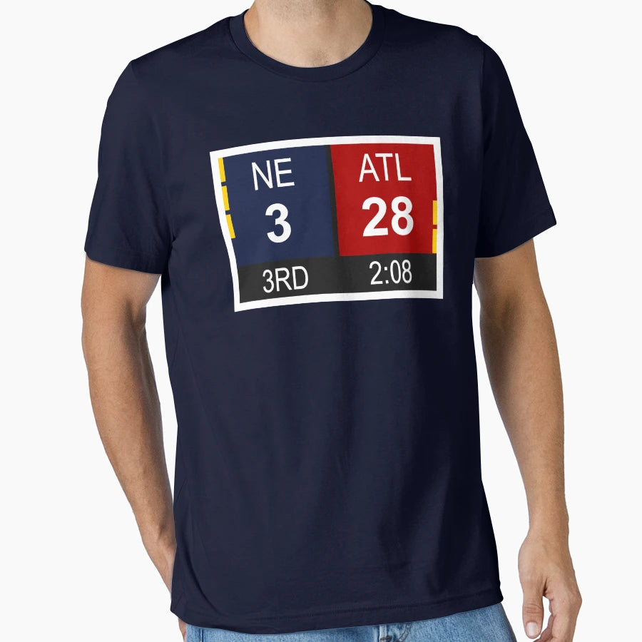 Ne 3 Vs Atl 28 Champions Comeback T-Shirt - Fun Novelty Design for Adults - T-Shirt, Sweatshirt, Hoodie