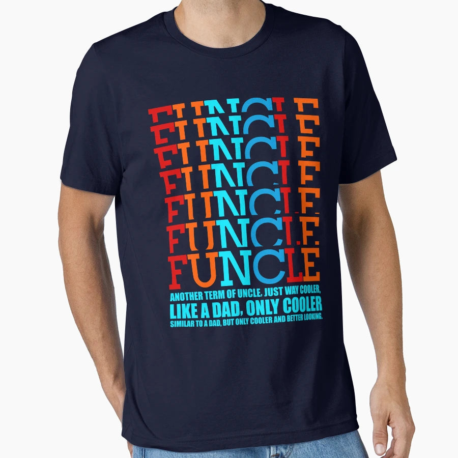 Awesome Funcle Teeshirts T-Shirt - Unique Graphic for Adults - T-Shirt, Sweatshirt, Hoodie