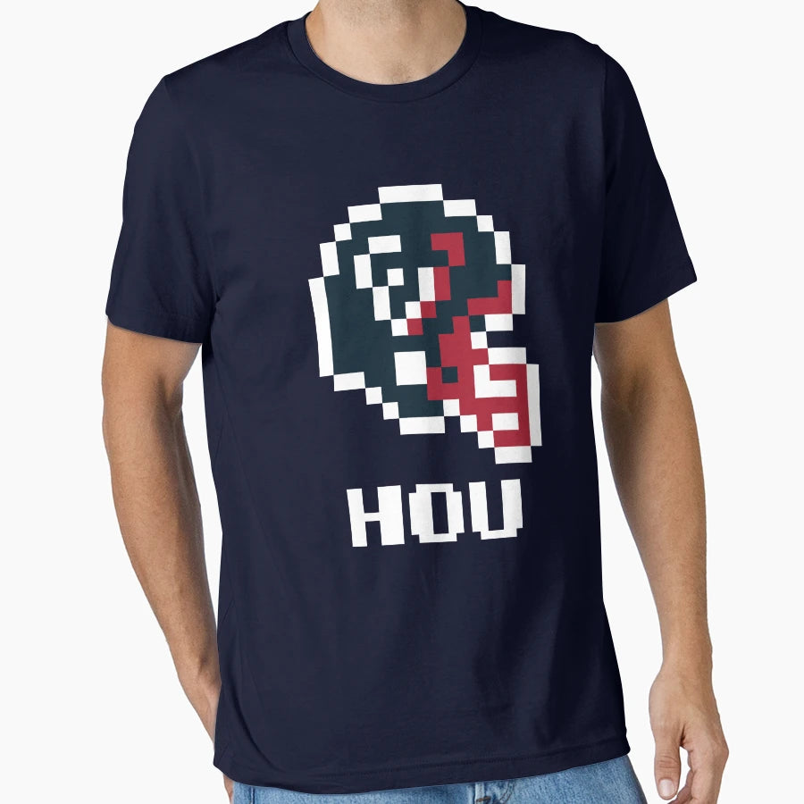 Houston Texans Tecmo Super Bowl T-Shirt - Unique Graphic Men Women - T-Shirt, Sweatshirt, Hoodie